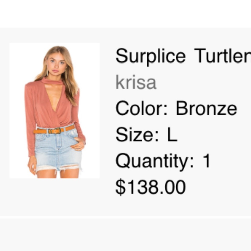 Turtleneck Top